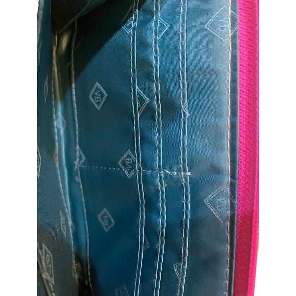 Vera Bradley RFID Front Zip Wristlet Superbloom EUC - Picture 4 of 6